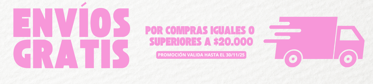 Post para Instagram Anuncio Envíos Gratis Tienda Online Minimalista Rosa (1540 x 350 px)